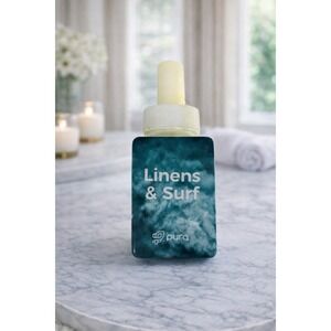 PURA Scent Linens And Surf Fragrance Refill Smart Scent .33floz